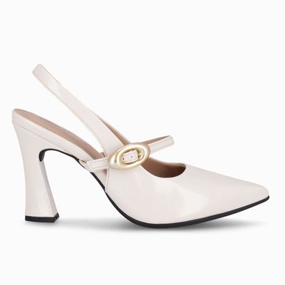 Zapato Mujer Crema/Charol Silvana 174 Piccadilly