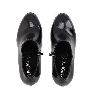 Imagen 2 del producto Botin Bobbi Negro Charol Taco Medio Police