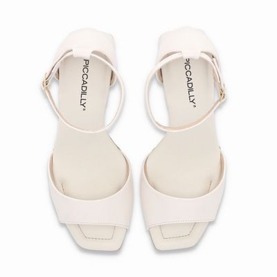 Imagen 2 del producto Sandalia Mujer Crema/Charol  Flavia Piccadilly