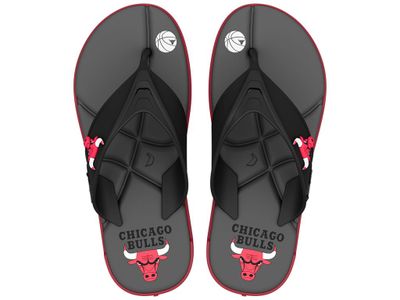 Sandalia Hombre Negro/Rojo Chicago Shot NBA Rider