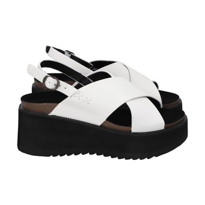 Imagen 2 del producto Sandalia Mujer Blanco Plataforma Polly Police