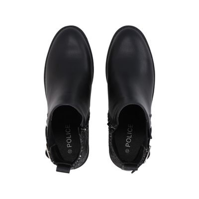 Imagen 2 del producto Botin Casual Mujer Negro Taco Medio Harper Police