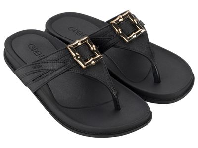 Sandalia Mujer Negro Abracar Grendha