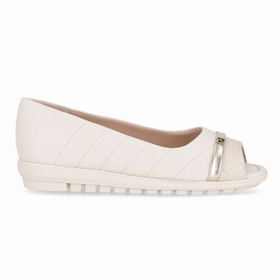 Zapato Mujer Crema Aline Piccadilly