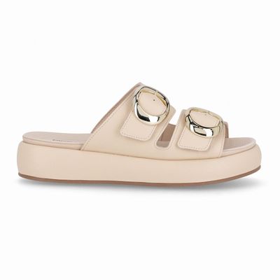 Sandalia Mujer Nude/Dorado Sol  Piccadilly