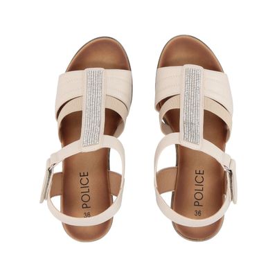 Imagen 2 del producto Sandalia  Mujer Blanco Taco Medio Trini  Police