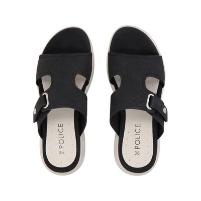 Imagen 2 del producto Sandalia Mujer Negro Plataforma Alexa Police