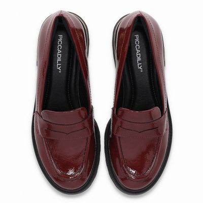 Imagen 2 del producto Mocasin Mujer Burdeo/Charol Gisa Piccadilly