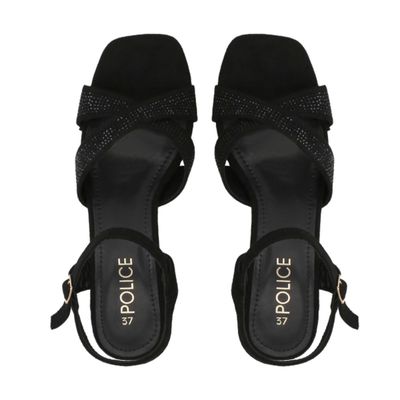 Imagen 2 del producto Sandalia Mujer Negro/Strass Noa Police