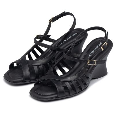 Imagen 2 del producto Sandalia Mujer Negro Luciana Piccadilly