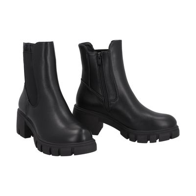 Imagen 2 del producto Botin Mujer Negro Plataforma Street Police