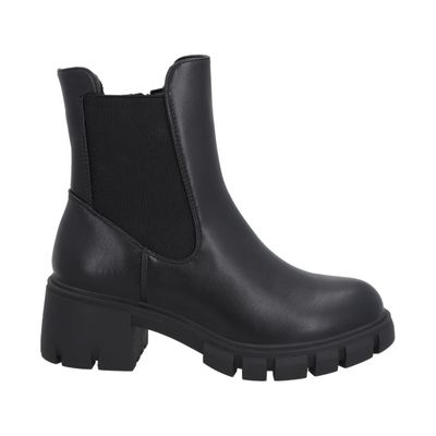 Imagen 1 del producto Botin Mujer Negro Plataforma Street Police