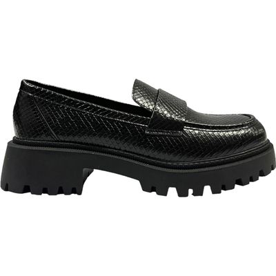 Mocasín Mujer Negro Savona Detogni