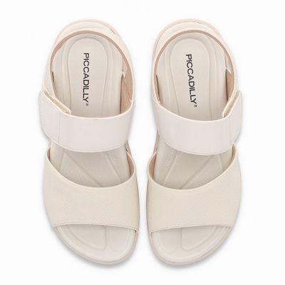 Imagen 2 del producto Sandalia Mujer Crema Fascitis Anabela 15 Piccadilly