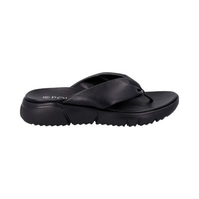 Sandalia Mujer Negro Lol Police