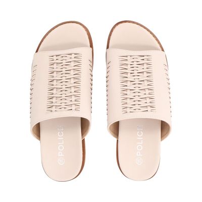 Imagen 2 del producto Sandalia Mujer Beige Plataforma Kika Police