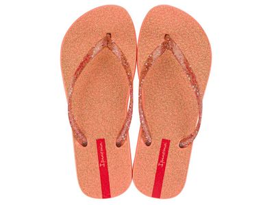 Sandalia Mujer Naranja/Rosado Glitter Ipanema
