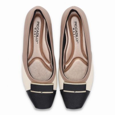 Imagen 2 del producto Zapato Mujer Crema/Negro Fernanda Piccadilly