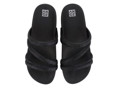 Imagen 2 del producto Sandalia Mujer Negro Glitter Zaxy
