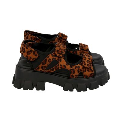 Imagen 1 del producto Sandalia Mujer Animal Print Plataforma Mixen Police
