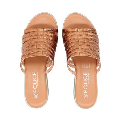 Imagen 2 del producto Sandalia Mujer Dorado Lari Police