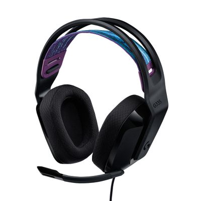 Audifonos Gamer Logitech G335 Negros Jack 3.5mm