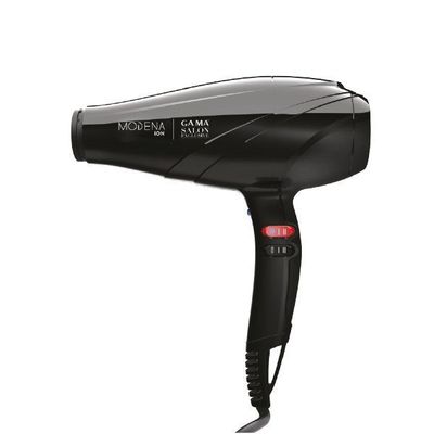 SECADOR MODENA ION PLUS GA.MA SALON EXCLUSIVE NEGRO