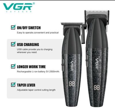 Imagen 2 del producto KIT COMBO BARBER V-640 VGR PROFESIONAL