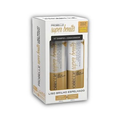 Imagen 2 del producto KIT SHAMPOO + ACONDICIONADOR LISO BRILLO ESPEJADO SUPER BONITA