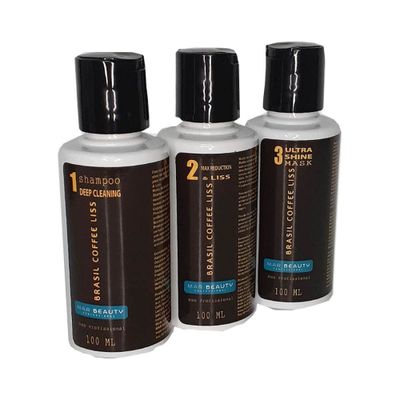 KIT ALISADO BRASIL COFFEE LISS MAR BEAUTY 100 ML