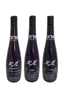 Imagen 2 del producto KIT ALISADO ACAI ONE BEAUTY 200ML