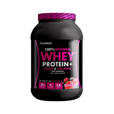 100% Women Whey 2lbs - Frutos del Bosque