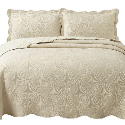 Quilt Sherpa 1,5 Plazas Paris Liso Crudo