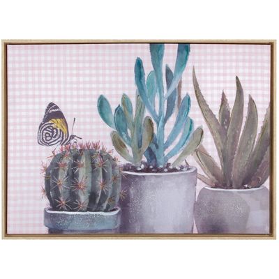 Imagen 1 del producto Cuadro Decorativo Cactus 73 x 53