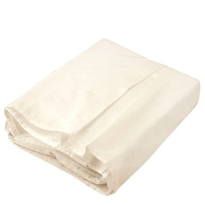 Imagen 2 del producto Faldón 144 hilos Clásico Liso 2 Plazas Beige