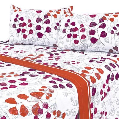 Juegos de Sabanas T144 King Amanda Terracota