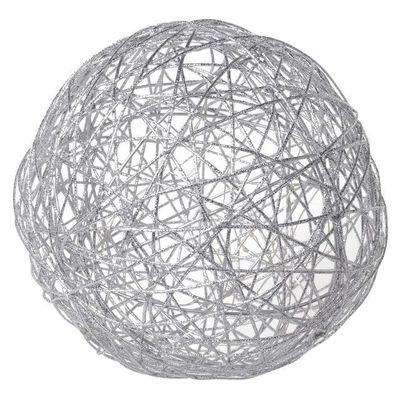 Esfera Luminosa Luces Led Silver