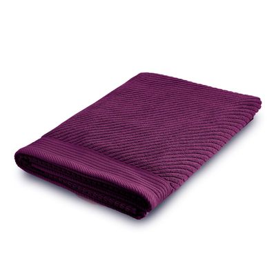 Toallón de Baño Jacquard Morado