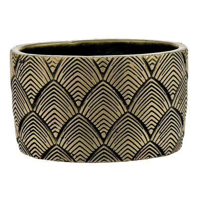 Maceta Decorativa Malaui Ovalada