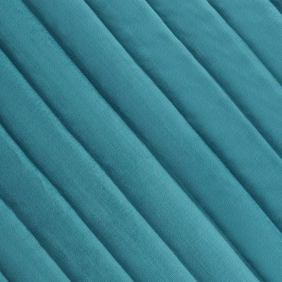 Imagen 2 del producto Piecera Con Fundas Velvet Turquesa Reversible