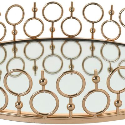 Imagen 2 del producto Centro de Mesa Decorativo Amberes Circular Gold