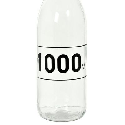 Imagen 2 del producto Botella Decorativa de Vidrio con Tapa Refrescante