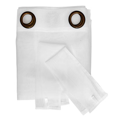 Imagen 2 del producto Set Velo Liso 4 Piezas Argollas