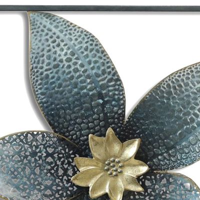 Imagen 2 del producto Placa Mural Marco Decorativa Poinsetia