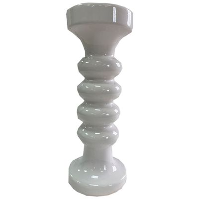 Portavela Decorativo Toulouse Mediano Blanco