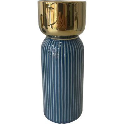 Jarrón Decorativo Berna Blue Alto