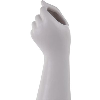 Imagen 2 del producto Jarrón Decorativo Florista Grande Blanco