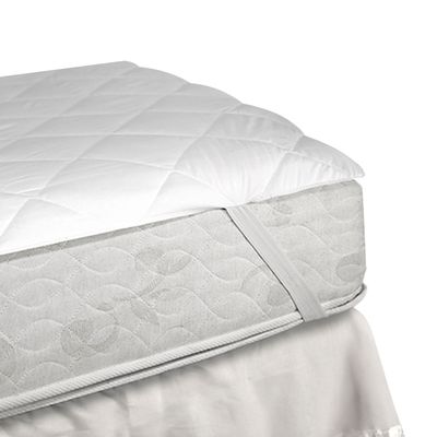 Cubrecolchón Tradicional 2 Plazas Blanco