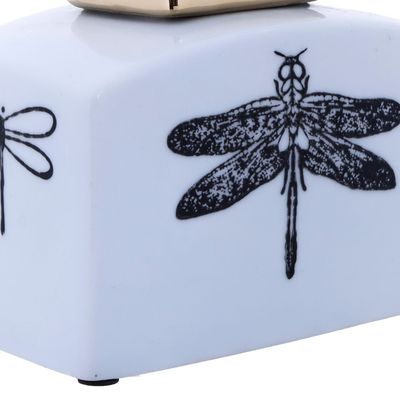 Imagen 2 del producto Anfora Decorativa Libelulas