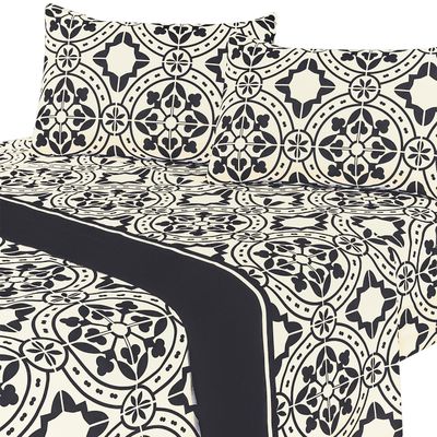 Juegos de Sabanas T144 King Boceto Grey